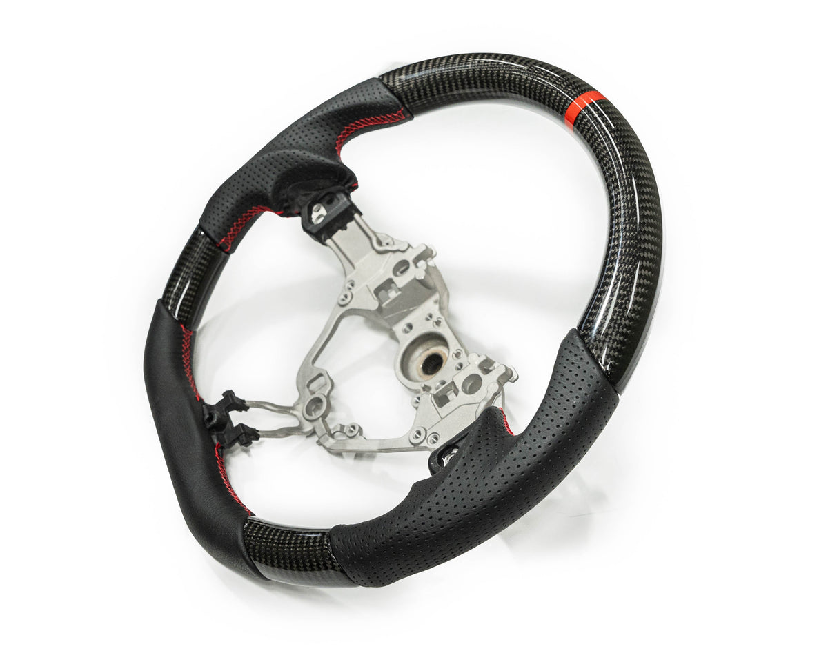 FactionFab Steering Wheel Carbon and Leather 17+ BRZ / 86