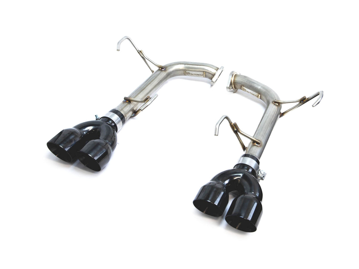 FactionFab Axle Back Exhaust Black Chrome Tip 2022 + WRX