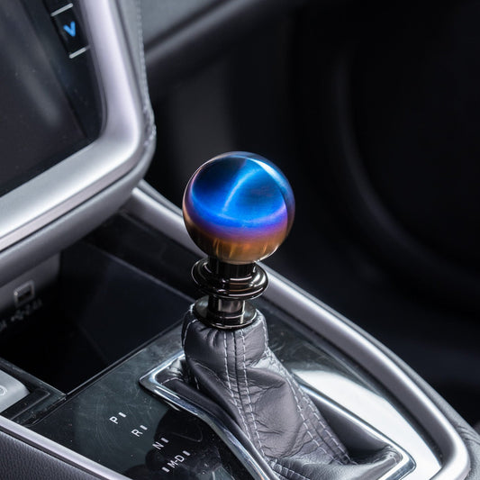Billetworkz Titanium Torched Automatic Shifter - Fits Subaru CVT: WRX (2022+), Crosstrek (2024+), Forester (2025+), Impreza (2024+), Legacy/Outback (2015+)