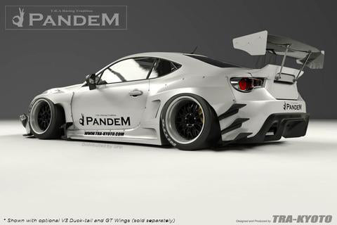 GReddy Pandem Wide Body V3 Rear Canards - 2013-2016 Scion FR-S / Subaru BRZ / Toyota 86