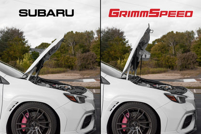 Grimmspeed Hood Struts - High Lift - 2015-2024 Subaru  WRX / 2015-2021 STI
