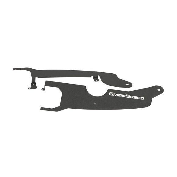 GrimmSpeed Radiator Shroud - Black - 2022-2024 Subaru WRX