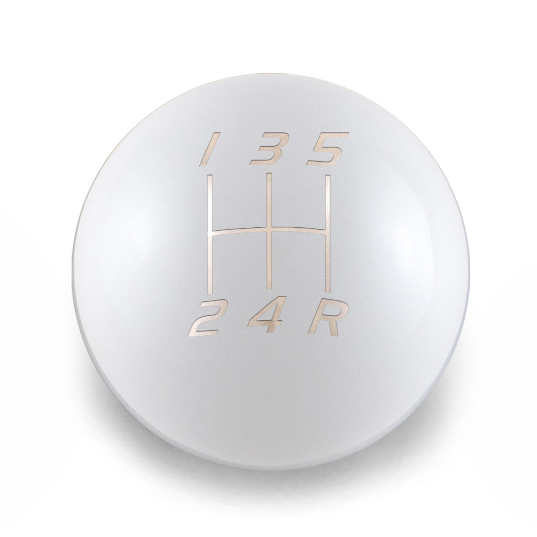 Billetworkz Weighted Shift Knob - Velocity Engraving - Subaru 5-Speed