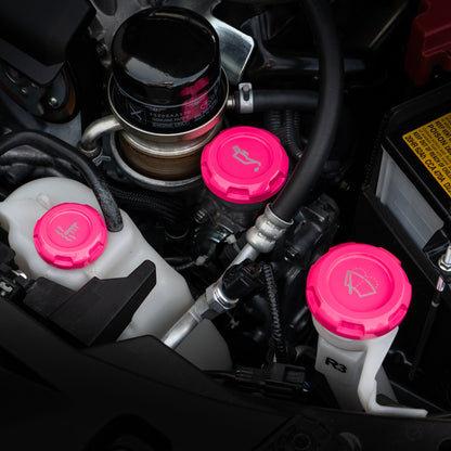 Billetworkz Engine Bay Caps - Subaru Forester 2014+