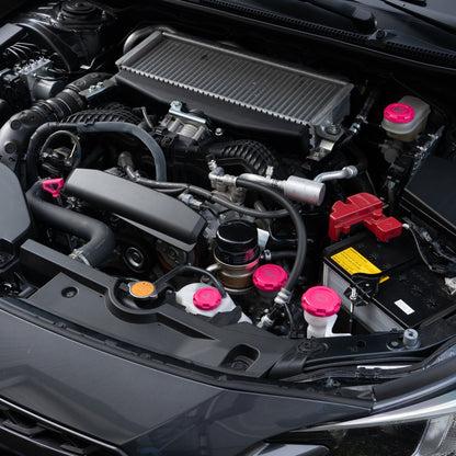 Billetworkz Engine Bay Caps - Subaru Forester XT 2009-2013