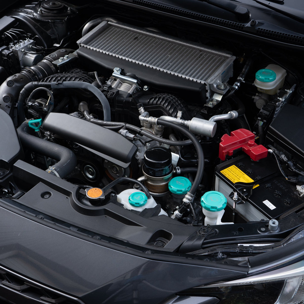 Billetworkz Engine Bay Caps - Subaru Forester XT 2009-2013