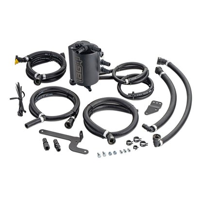 IAG Performance Air Oil Separator AOS - Black - 2015-2021 Subaru WRX / 2014-2018 Forester XT