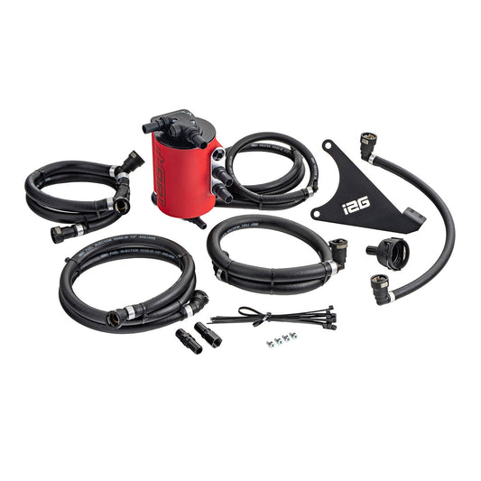 IAG Performance V4 Air Oil Separator AOS - Red - 2022-2026 Subaru WRX