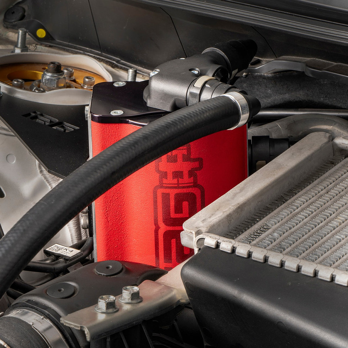 IAG Performance V4 Air Oil Separator AOS - Red - 2022-2026 Subaru WRX