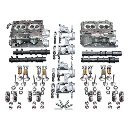 IAG 950 CNC Ported Race Cylinder Heads Package for 02-14 WRX, 04-21 STI, 04-13 FXT, 05-09 LGT