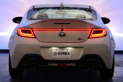 AlphaRex LUXX-Series LED Tail Lights - Alpha Black - 2022-2024 Toyota GR86 / Subaru BRZ