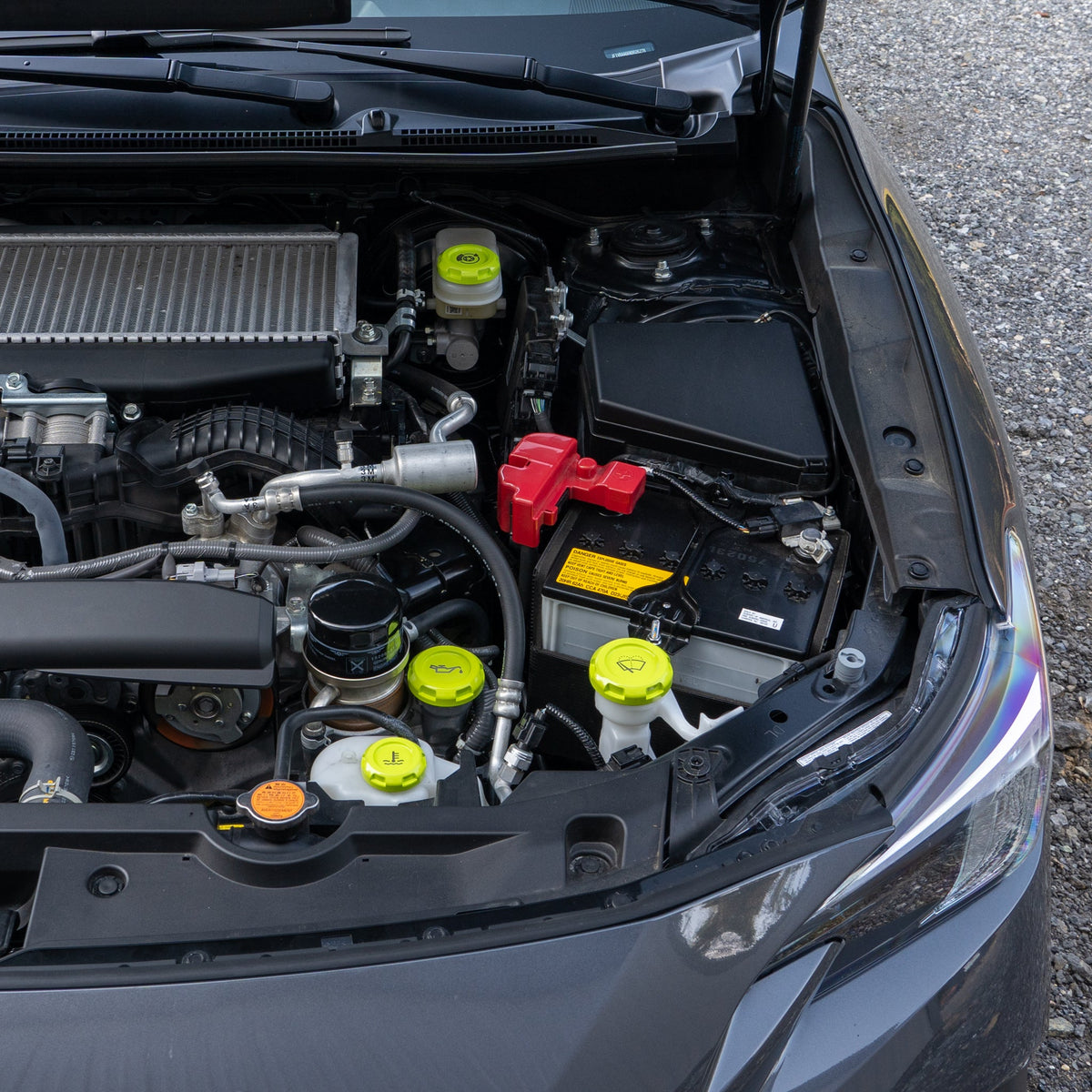 Billetworkz Engine Bay Caps - Subaru WRX/STI 2002-2007