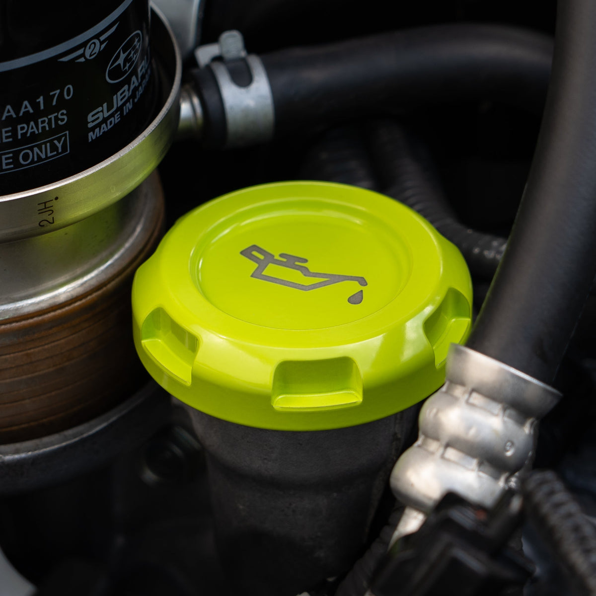 Billetworkz Engine Bay Caps - Subaru WRX/STI 2008-2014