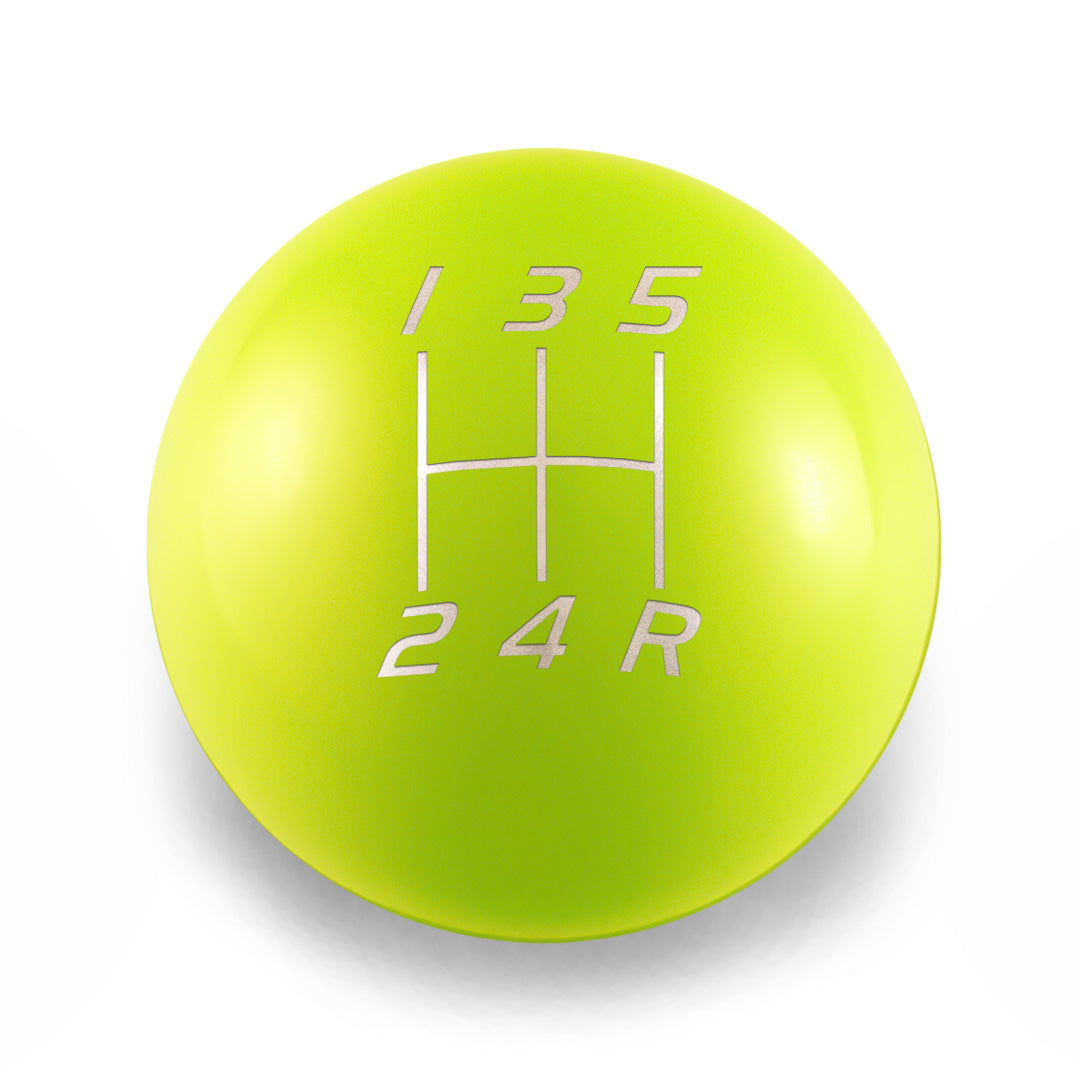 Billetworkz Weighted Shift Knob - 5 Speed Velocity Engraving - Subaru WRX