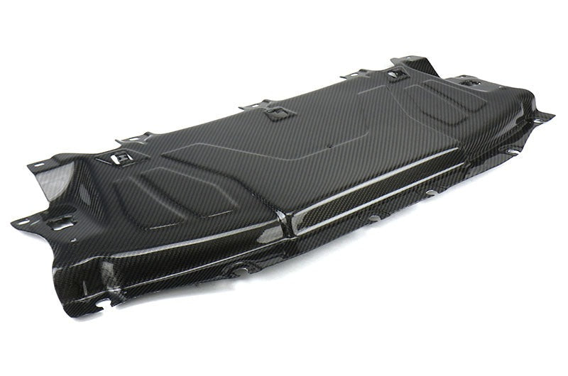 OLM Carbon Fiber Radiator Cooling Plate - 2020 Supra