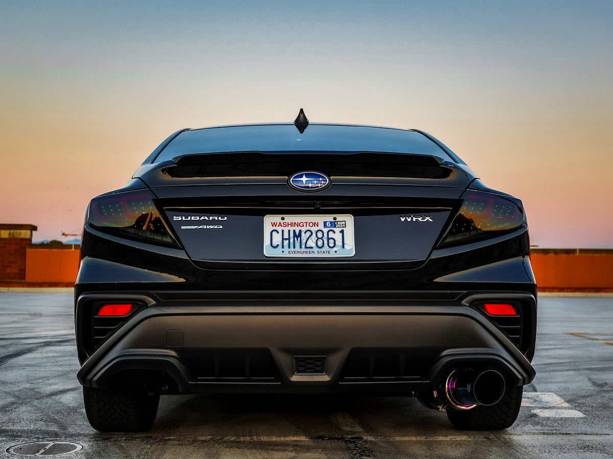 OLM Spec-AR LED Taillights (Smoke Lens/Black Base/Red Bar) - 2022+ WRX