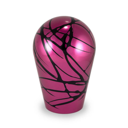 Billetworkz Automatic Shifter - Pink w/ Black Splash - Fits Subaru CVT: Forester (2019-2024)