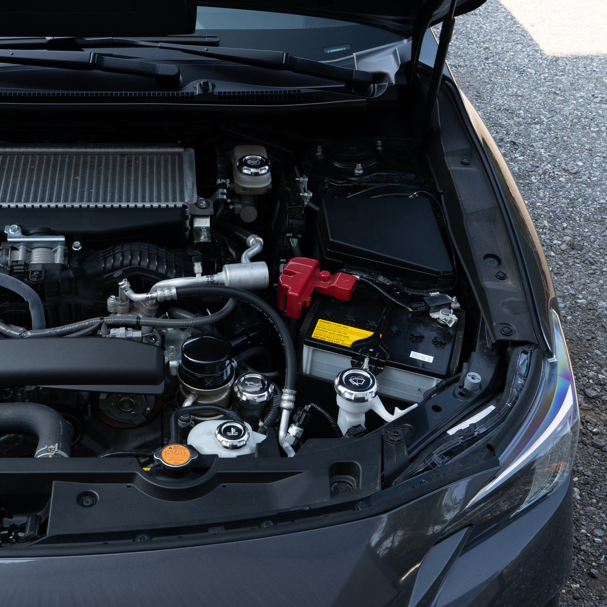 Billetworkz Engine Bay Caps - Subaru WRX/STI 2002-2007