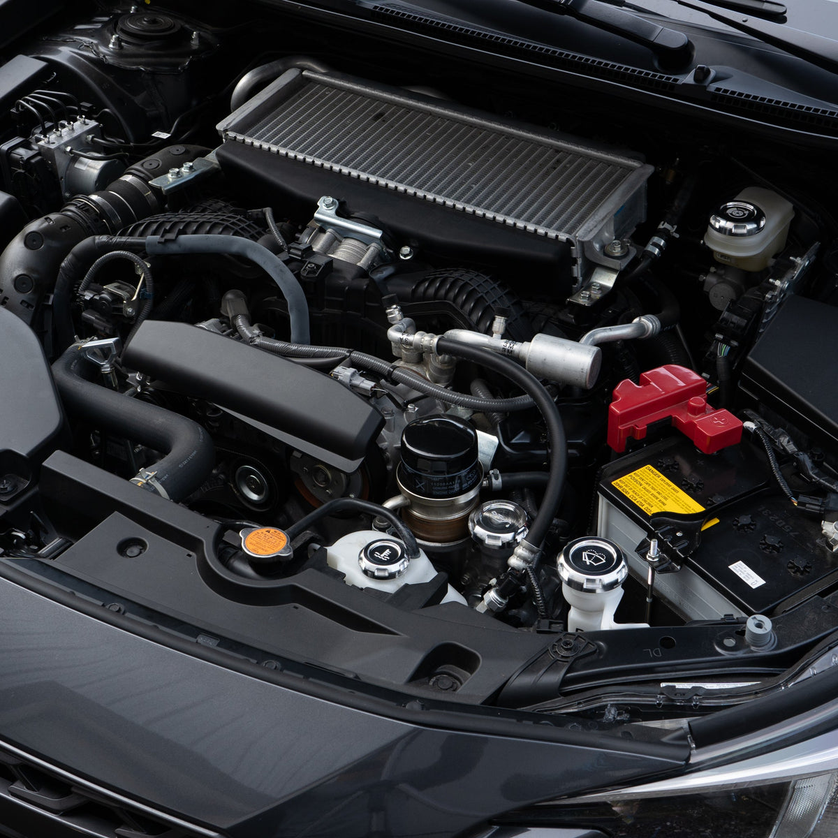 Billetworkz Engine Bay Caps - Subaru WRX/STI 2008-2014