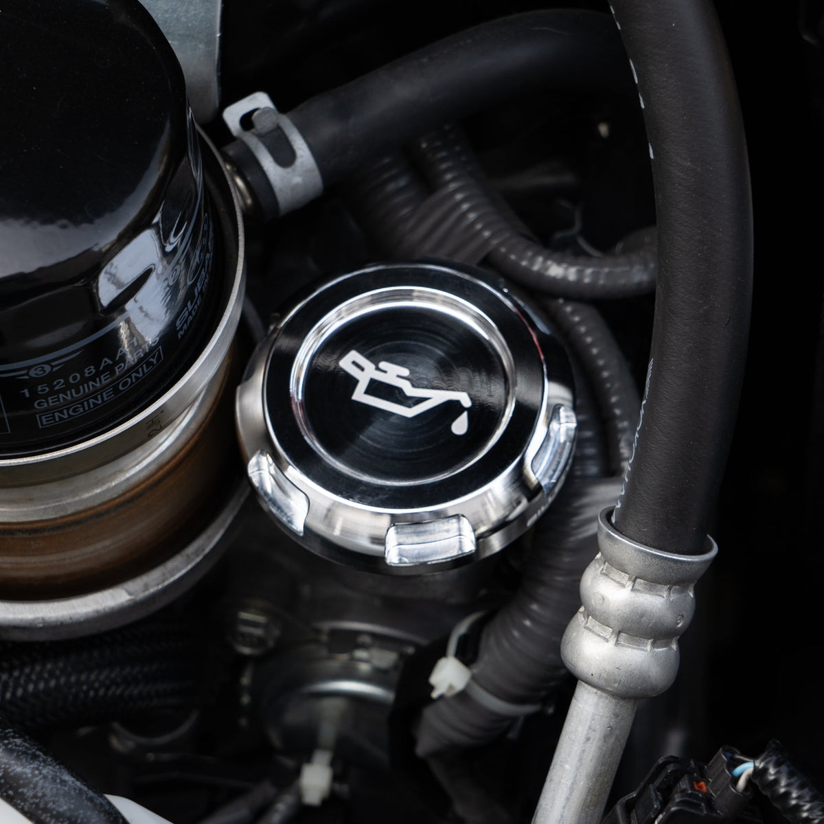 Billetworkz Engine Bay Caps - Subaru WRX/STI 2002-2007
