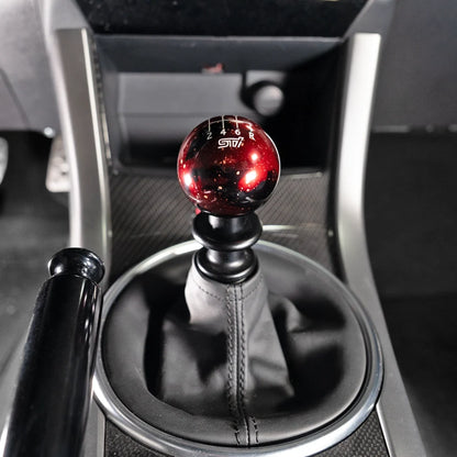 Billetworkz Cosmic Space Shift Knob - 6 Speed STI Standard Engraving - Subaru STI