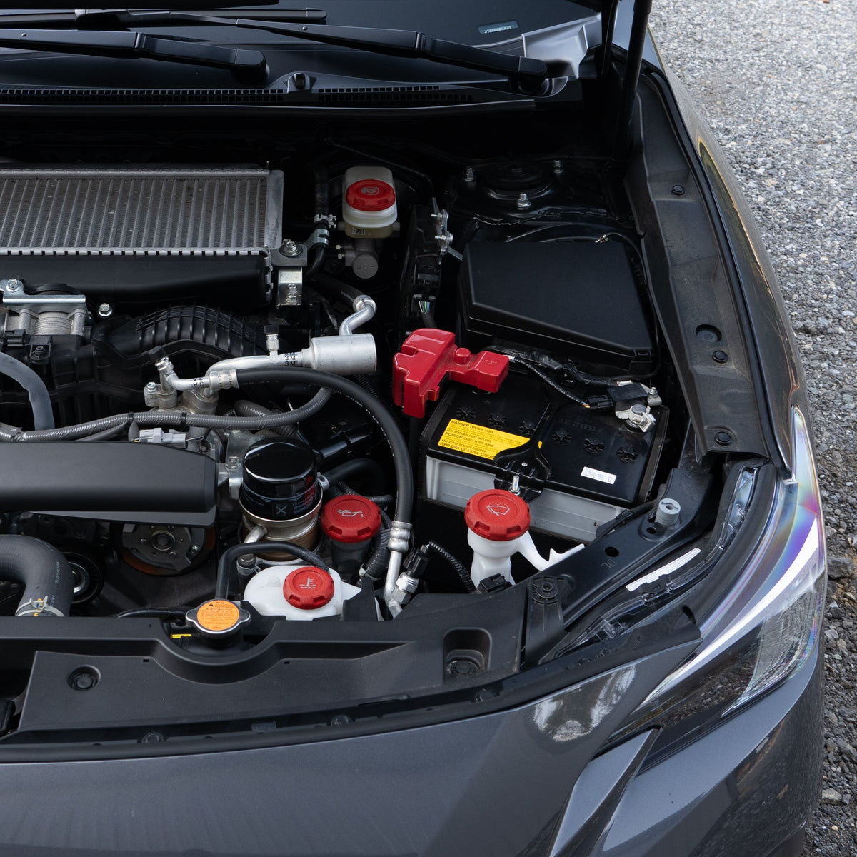 Billetworkz Engine Bay Caps - Subaru WRX/STI 2002-2007