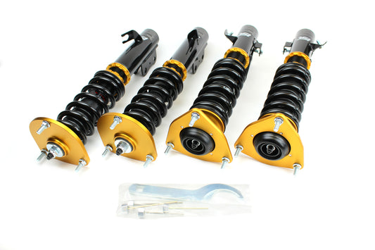 ISC Suspension V2 Basic Street Sport Coilover Kit (With Triple S Upgraded Coilover Springs) - 2008-2014 Subaru WRX /  2008-2011 Subaru Impreza