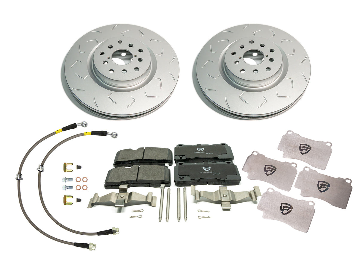 FactionFab Full Brake Kit Combo - Front - 2004-2007 Subaru STI