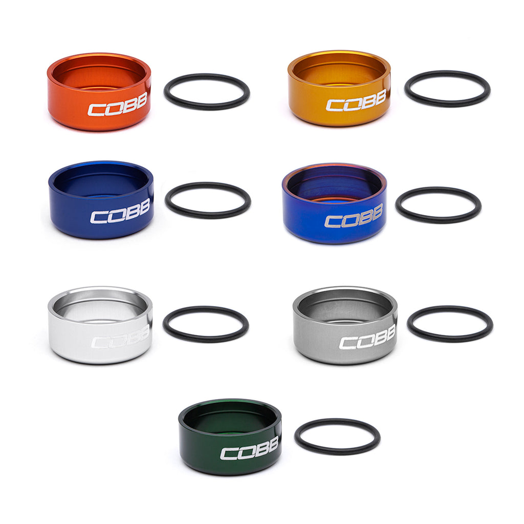 Cobb Knob Trim Ring - Blued Titanium - 2002-2026 Subaru WRX / 2004-202 ...