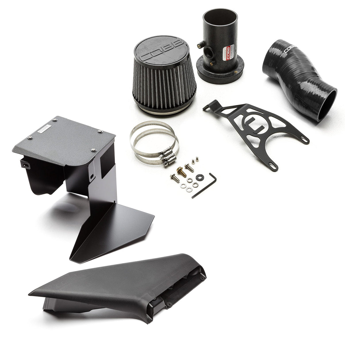 Cobb Subaru SF Black Intake System + Airbox - 2018-2021 Subaru STI