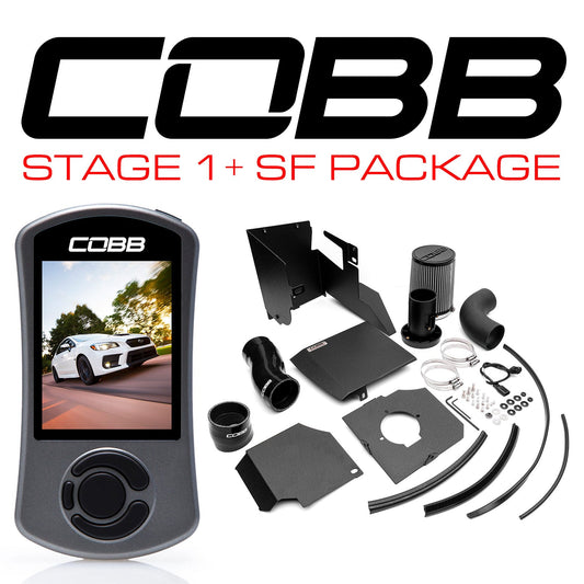 Cobb Stage 1+ CAN Flex Fuel Power Package - SF Intake - 2018-2021 Subaru WRX