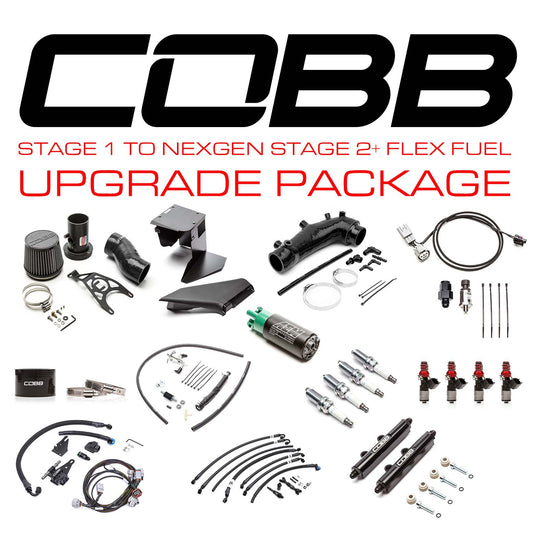 Cobb Stage 2+ NexGen Flex Fuel Power Package - Blue - 2011-2014 Subaru WRX