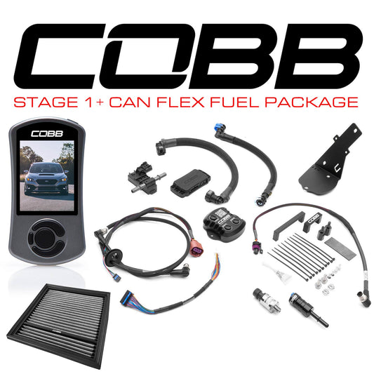 Cobb Stage 1+ CAN Flex Fuel Power Package (MT Only) - 2022-2026 Subaru WRX