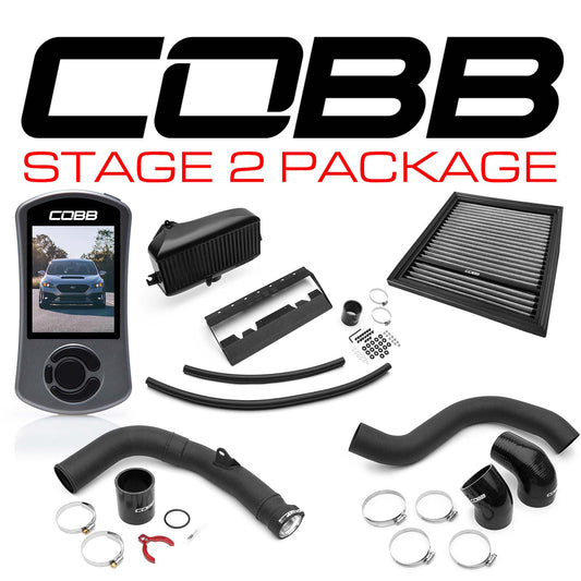 Cobb Stage 2 Power Package - Black - 2022-2026 Subaru WRX