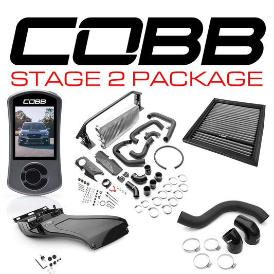 Cobb Stage 2 Power Package w/Silver FMIC - 2022-2026 Subaru WRX