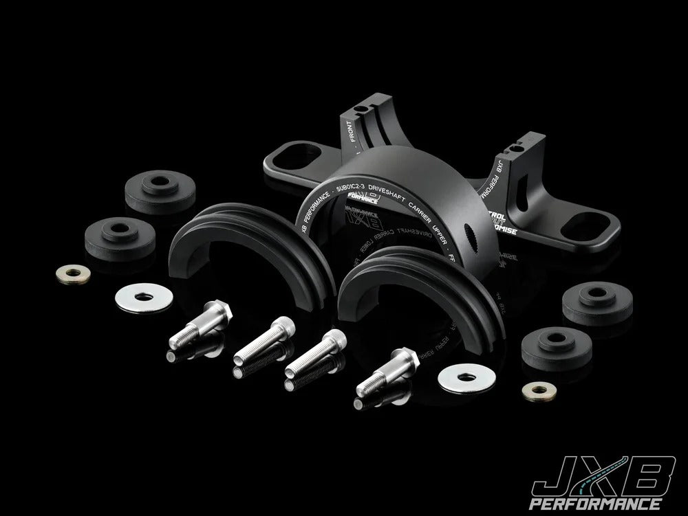 JXB Performance Driveshaft Center Support Bearing Carrier Upgrade - 2008-2026 Subaru WRX / 2008-2021 STI