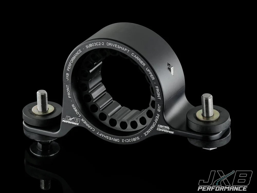 JXB Performance Driveshaft Center Support Bearing Carrier Upgrade - 2002-2007 Subaru WRX / 2004-2007 STI