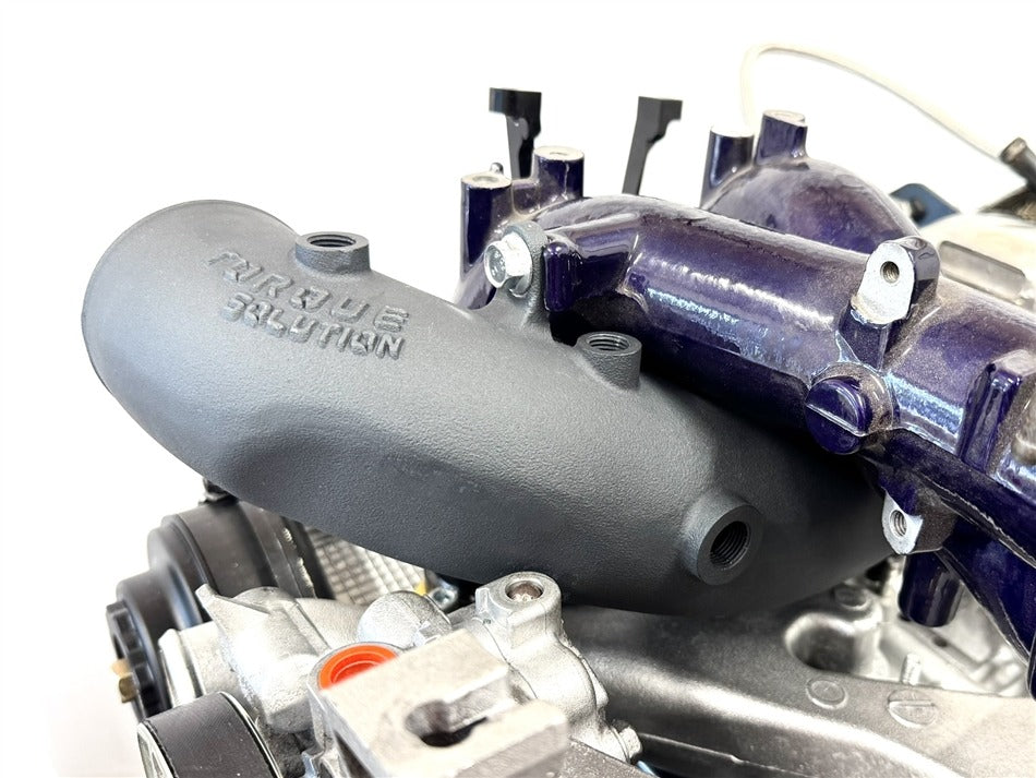 Torque Solution Cast Aluminum HD Hard Turbo Inlet (OEM / 2.4" Turbo Inlet) - 2002-2007 Subaru WRX / 2004-2021 STI