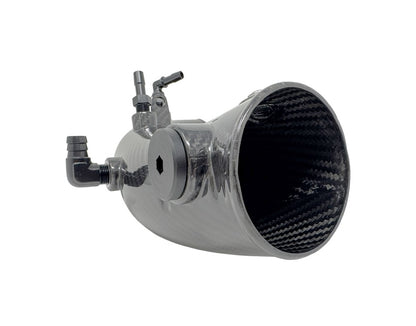 Torque Solution Cast Aluminum HD Hard Turbo Inlet (84mm / 3.3" FP Turbo Inlet) - 2002-2007 Subaru WRX / 2004-2021 STI
