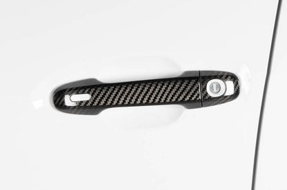 OLM Carbon Fiber Door Handle Covers - 2022 WRX (GT and Limited Trim)