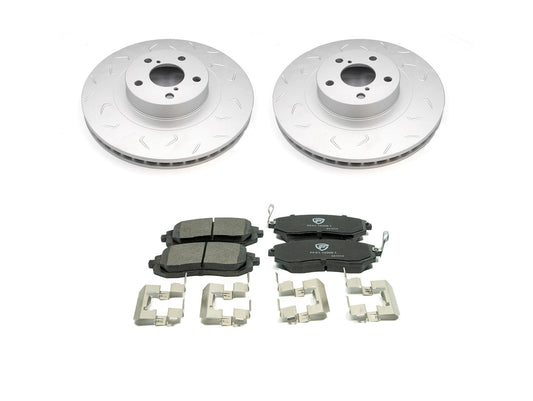 FactionFab Pad / Rotor Combo - Front - 2008-2010 Subaru WRX
