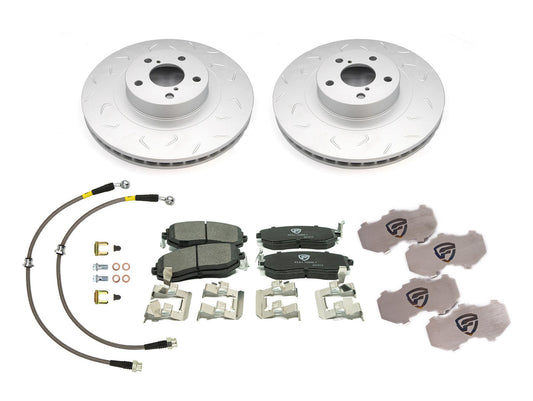FactionFab Full Brake Kit Combo - Front - 2013-2026 Scion FR-S / Subaru BRZ / Toyota GR86 / 86