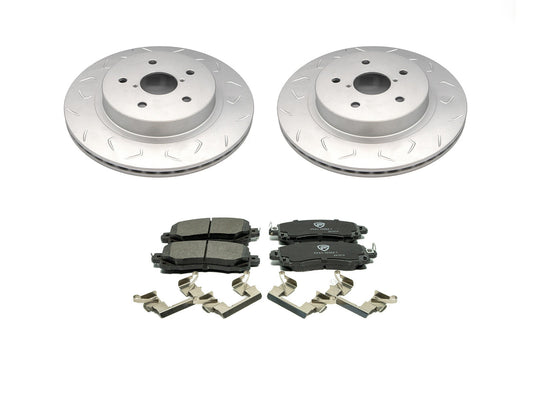 FactionFab Pad / Rotor Combo - Front - 2022-2026 Subaru WRX (Non-Brembo)