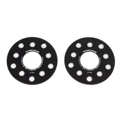 OVERTAKE Wheel Spacers - Pair - 5mm 5x114.3 / 5x100 - 2002-2026 Subaru WRX, 2004-2021 STI, and more