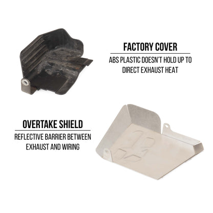 OVERTAKE DAVCS Cam Solenoid Heat Shield - 2008-2021 Subaru STI