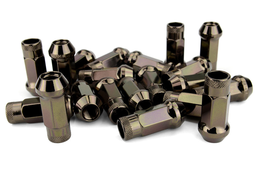 Wheel Mate Muteki SR48 Open End Lug Nuts - Titanium 12x1.50 48mm