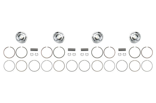 CP Piston & Ring Set - Bore (99.5mm) CR (8.2)  Set of 4 - Subaru EJ257 2004-2021 STI