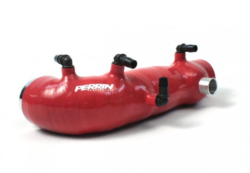 PERRIN Turbo Inlet Hose w/Turbo Adapter Flange (Long) - Black 2022-2024 Subaru WRX / 2020-2025 LGT & OBXT