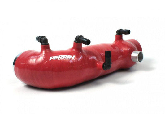 PERRIN Turbo Inlet Hose w/Turbo Adapter Flange (Long) - Black 2022-2024 Subaru WRX / 2020-2025 LGT & OBXT