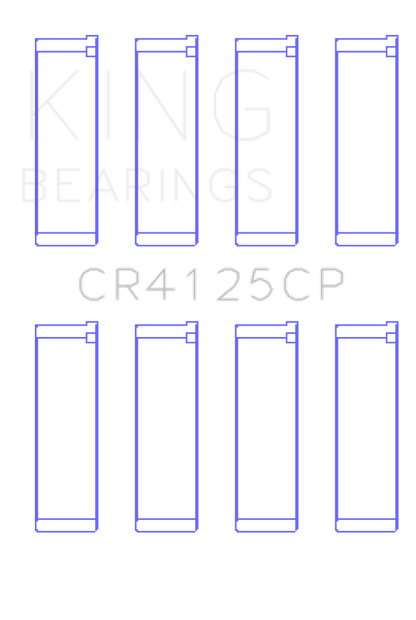 King Engine Bearings (Size +0.25mm) Connecting Rod Bearing Set - Subaru EJ Models (inc. 2002-2014 WRX / 2004-2021 STI)
